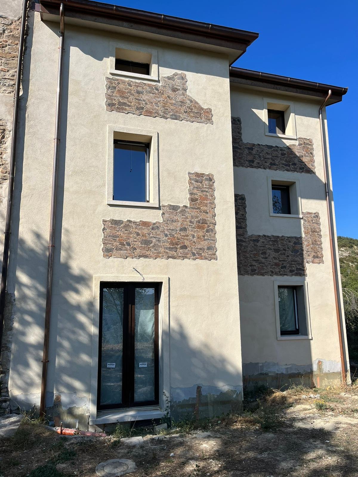 Ricostruzione in legno, Loc. Antiata di Monterone, Setino (AR)