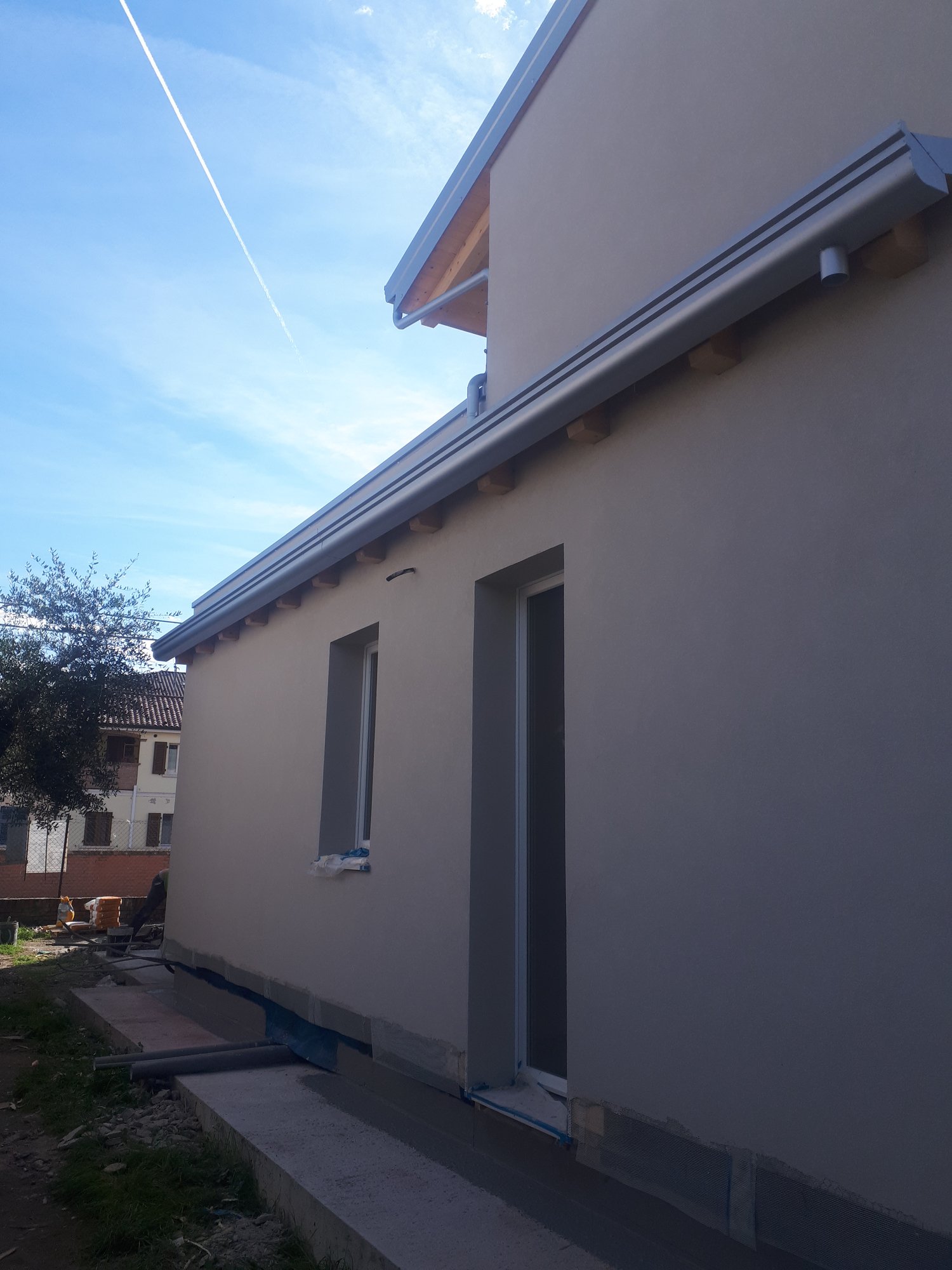 Ricostruzione in legno, Fiumicino, Savignano sul Rubicone