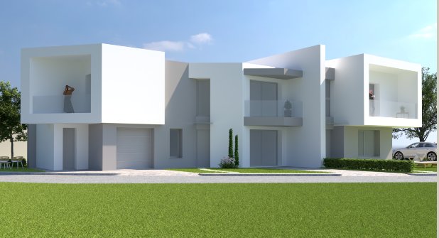 Edificio bifamiliare, Bellaria Igea Marina, via Balbi