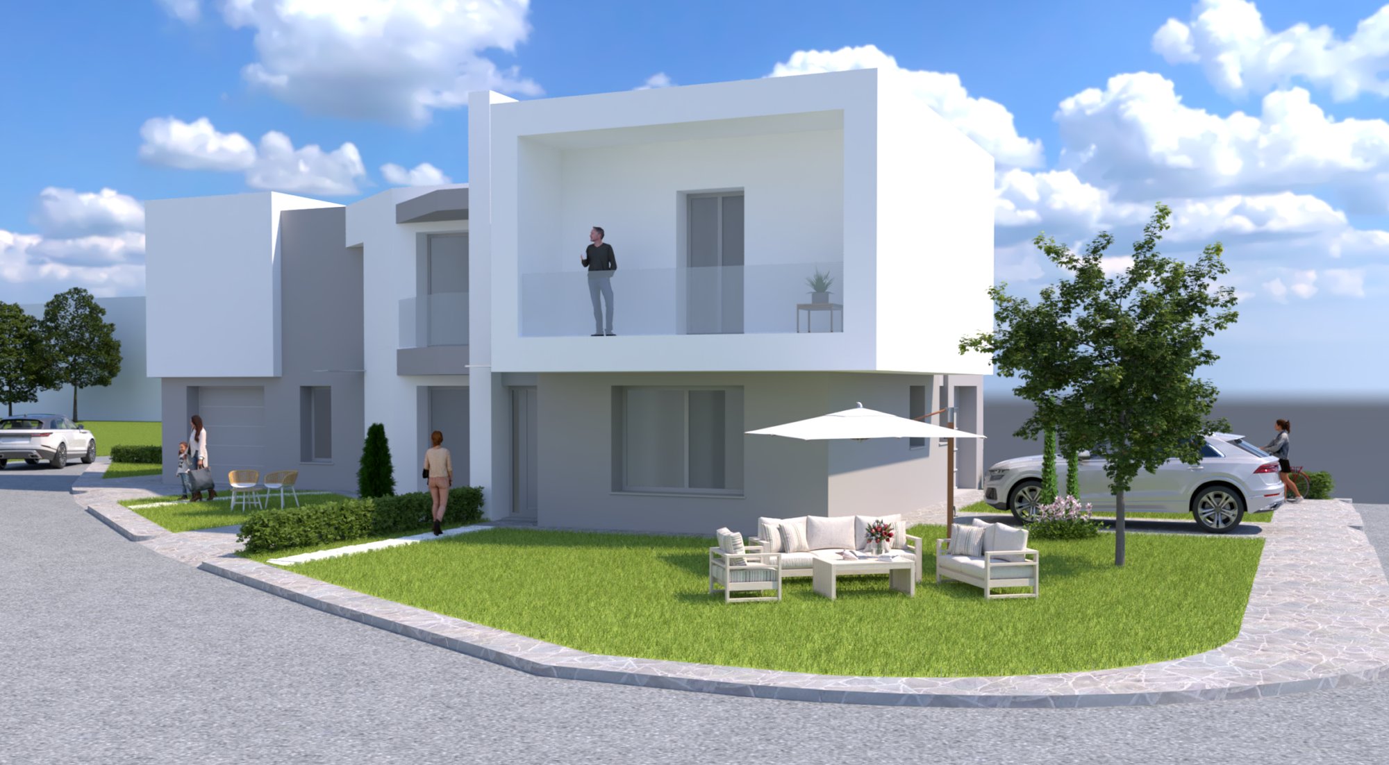 Edificio bifamiliare, Bellaria Igea Marina, via Balbi